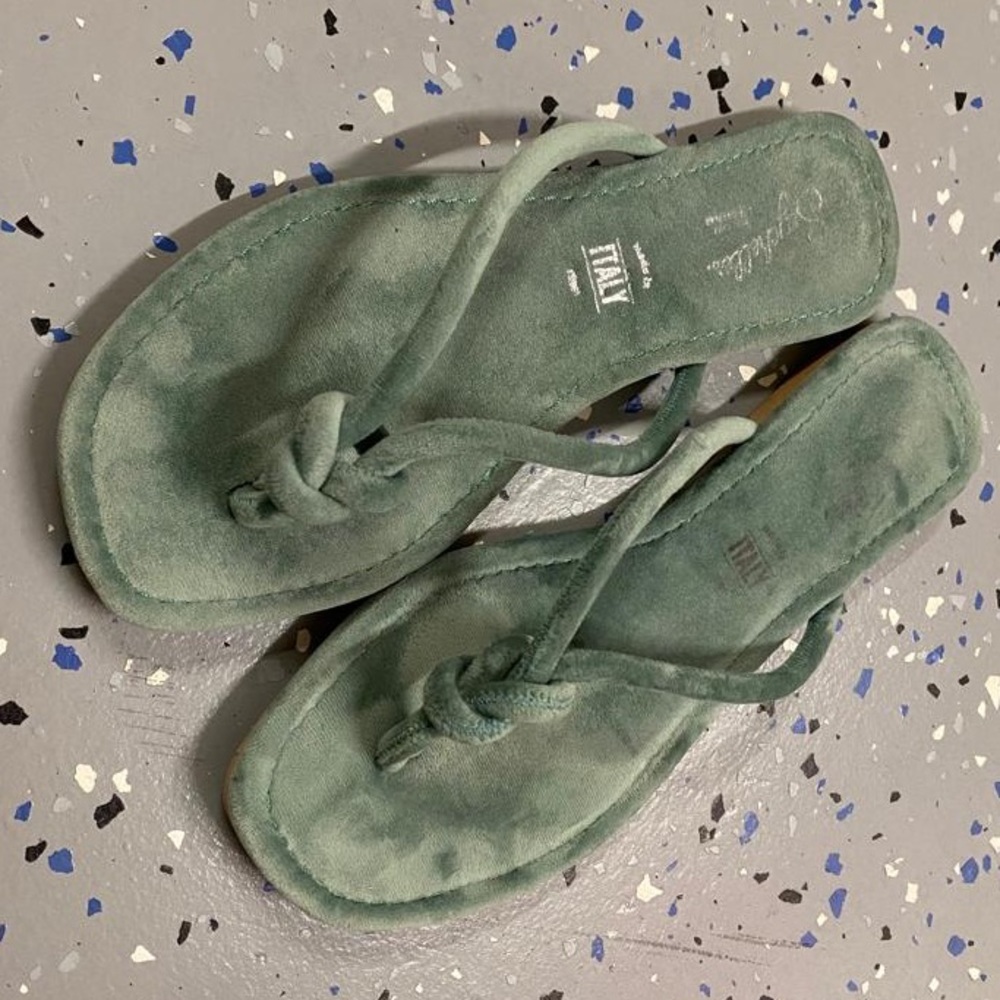 Seychelles Velvet Thong Sandals
